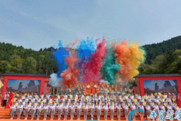 第九届海峡两岸嫘祖文化交流活动在四川盐亭开幕