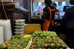 上海清明特色青团热销多口味受青睐