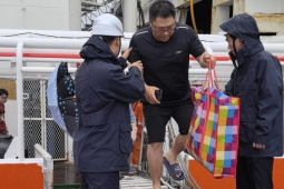 海南海事部门紧急疏散船舶撤离人员防御台风蝴蝶