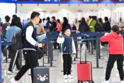 假期中国口岸出入境人次同比增长%