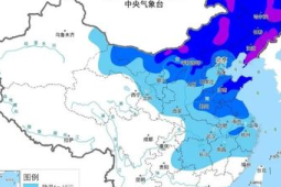 冷空气影响东部地区致长江中下游及以北地区风力增强