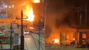 福建南安燃气管道破裂爆燃致民房倒塌两死五伤