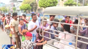 中国救援队伍深入缅甸曼德勒市街头为灾民开展义诊服务 第1张 中国救援队伍深入缅甸曼德勒市街头为灾民开展义诊服务 第1张