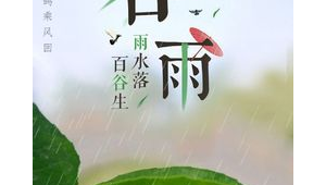 谷雨节气是种瓜点豆的最佳时节 第1张 谷雨节气是种瓜点豆的最佳时节 第1张