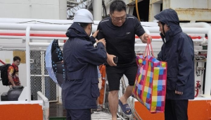 海南海事部门紧急疏散船舶撤离人员防御台风蝴蝶